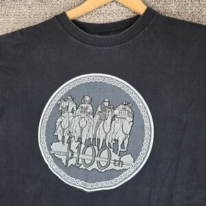 Vintage 1998 Highlander The Series 100th Episode Black T-Shirt Mens‎ XL